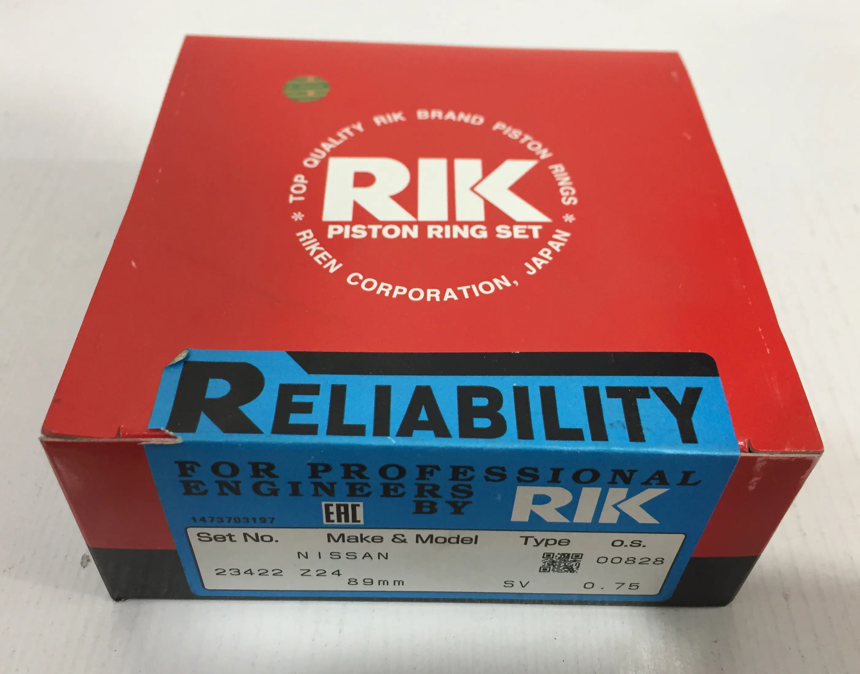 رینگ نیسان RIK 0.75 جدید اصلی 23422