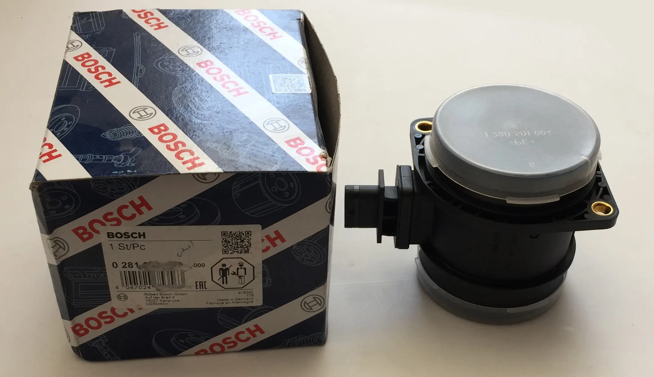 سنسور هواکش (دبی سنج) نیسان دیزل BOSCH اصلی
